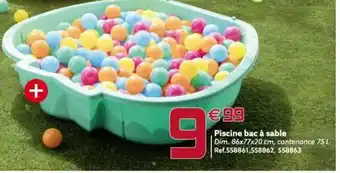 Gifi Piscine Bac à Sable offre
