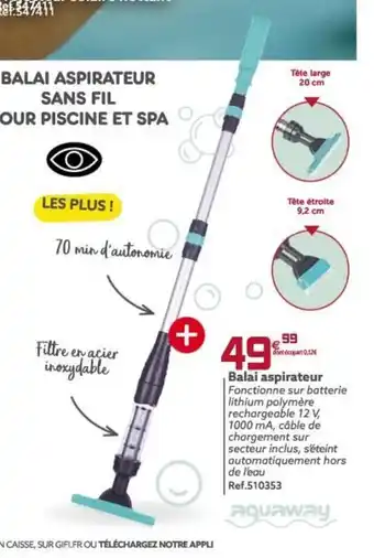Gifi Balai Aspirateur offre