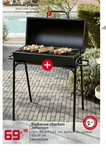 Gifi Barbecue Charbon Jefferson offre