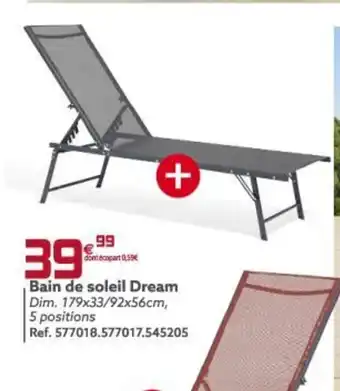 Gifi Bain de Soleil Dream offre