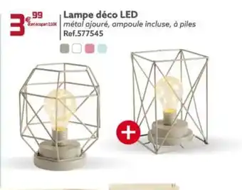 Gifi Lampe Déco LED offre