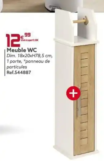 Gifi Meuble WC offre