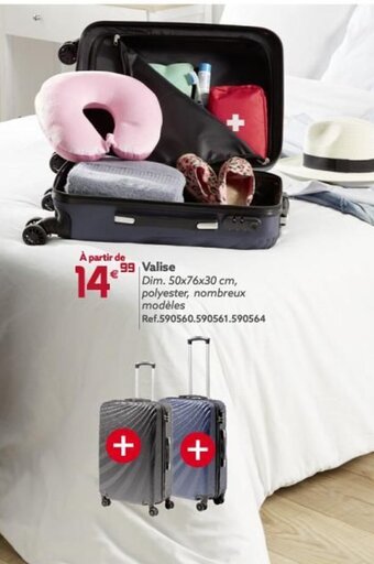 Gifi Valise offre