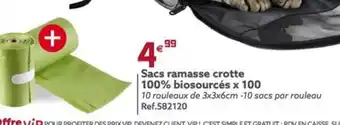 Gifi Sacs Ramasse Crotte 100% Biosourcés x100 offre