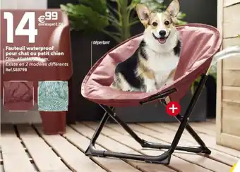 Gifi Fauteuil Waterproof Pour Chat Ou Petit Chien offre