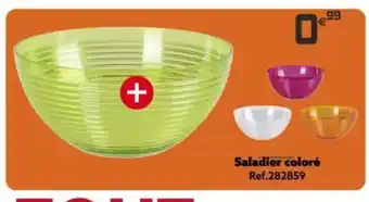 Gifi Saladier Coloré offre