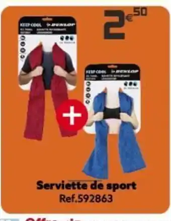 Gifi Serviette de Sport offre