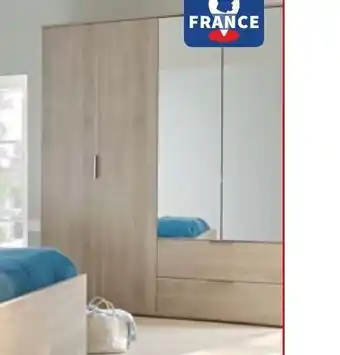 Armoire Tempo 4 Portes 2 Tiroirs