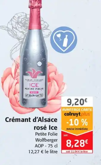 Colruyt Crémant d'Alsace Rosé Ice offre