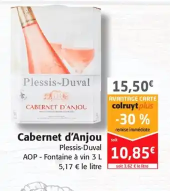 Colruyt Cabernet d'Anjou offre