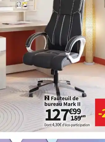Conforama Fauteuil de Bureau Mark II offre