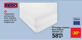 Conforama Dodo Protège-Matelas Maxi Protect 140x190cm offre