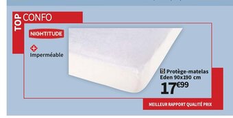 Conforama Protège-Matelas Eden 90x190cm offre