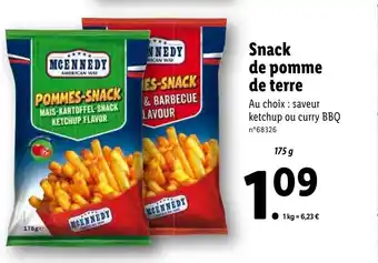 Lidl Snack de pomme de terre offre
