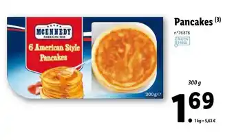 Lidl Pancakes offre