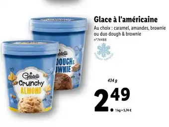 Lidl Glace à l'américaine offre