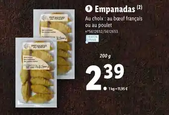 Lidl Empanadas offre