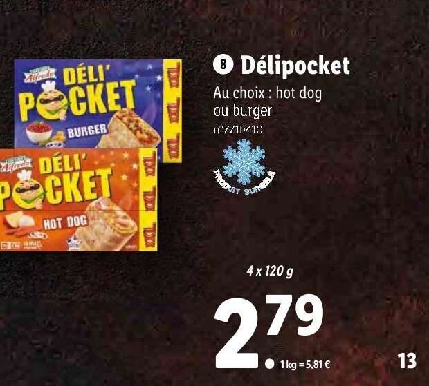 Promo Délipocket chez Lidl