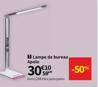 Conforama Lampe De Bureau Apolo offre