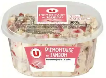 U Express Bon Plan sur la gamme salade barquette de la marque U offre