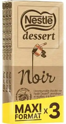 U Express CHOCOLAT NOIR DESSERT offre