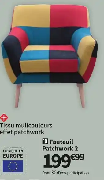 Fauteuil Patchwork 2