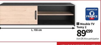 Conforama Meuble TV Tomy 2 offre