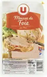 U Express MOUSSE DE FOIE PUR PORC offre