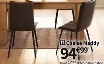 Conforama Chaise Maddy offre