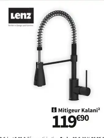 Conforama Lenz Mitigeur Kalani offre