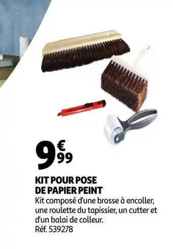Auchan Kit pour pose de papier peint offre
