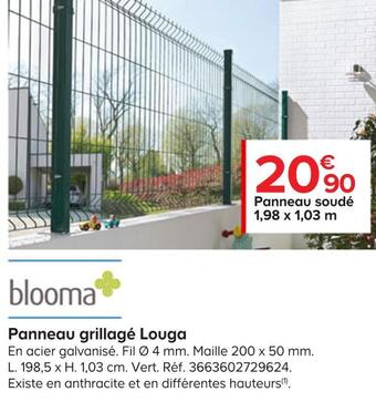 Castorama Panneau grillagé louga offre