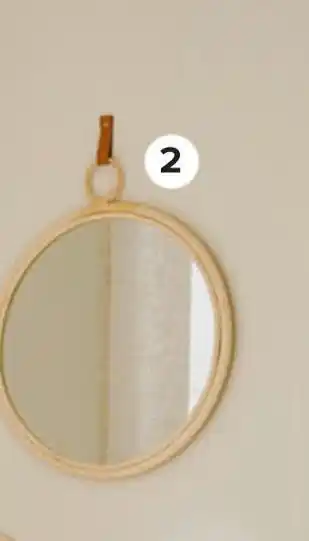 Castorama Miroir rotin offre