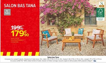 Carrefour Market Salon bas tana offre