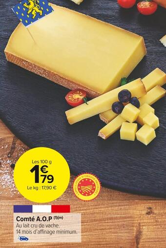 Carrefour Market Comté a.o.p offre