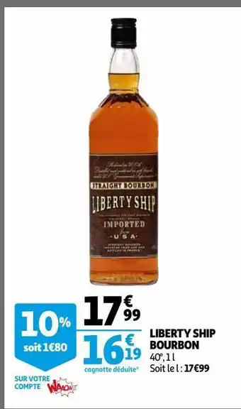 Liberty ship bourbon