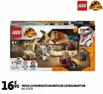 Auchan 76945 la poursuite en moto de l’atrociraptor offre
