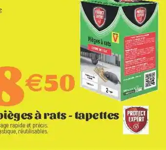E.Leclerc Pièges à Rats - Tapettes Protect Expert offre