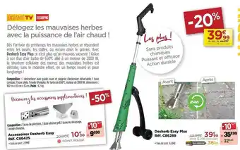 Desherb Easy Plus, Accessoires Desherb Easy