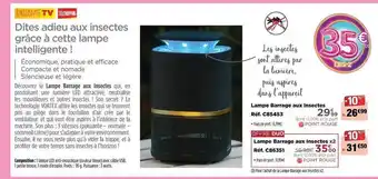Teleshopping Lampe Barrage Aux Insectes offre