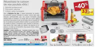 Teleshopping Rôtisserie Pro Plus offre