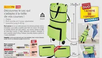 Teleshopping Maxi Courses offre