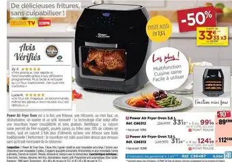 Teleshopping Power Air Fryer Oven offre