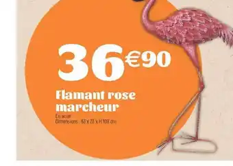 E.Leclerc Flamant Rose Marcheur offre