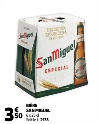 Auchan Bière san miguel offre