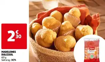 Auchan Madeleines dulcesol offre