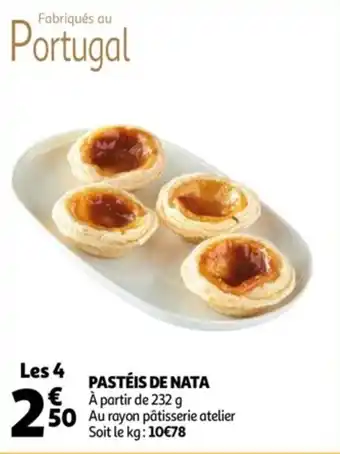 Auchan Pastéis de nata offre