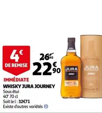 Auchan Whisky jura journey offre