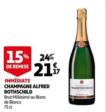 Champagne alfred rothschild