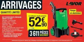 Brico Dépôt Nettoyeur haute pression smart 110 bar offre